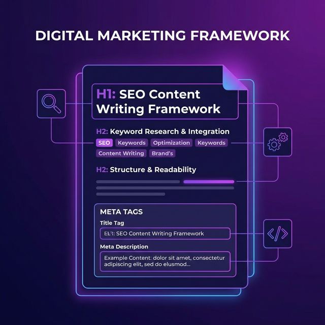 A modern SEO writing framework for creating content that ranks
