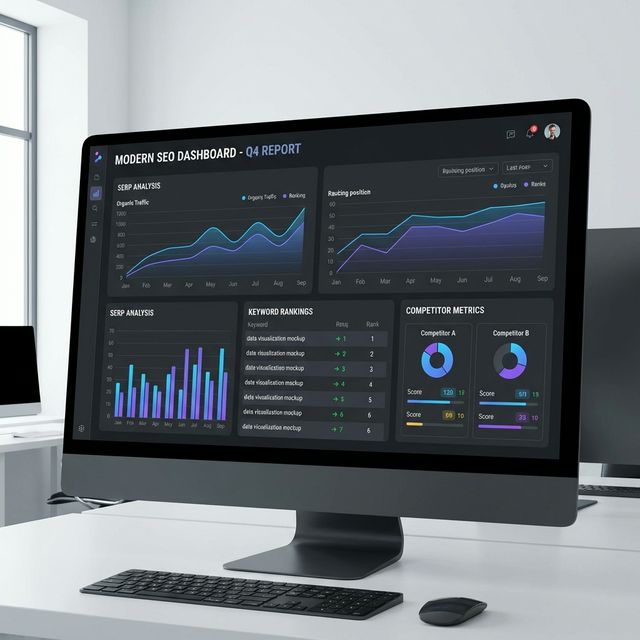 SERP analysis dashboard example