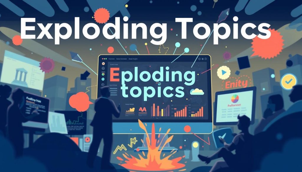 Exploding Topics trend tool