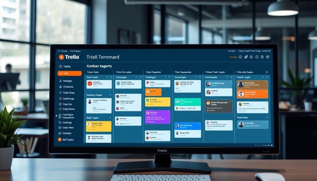 Trello kanban board project management pricing
